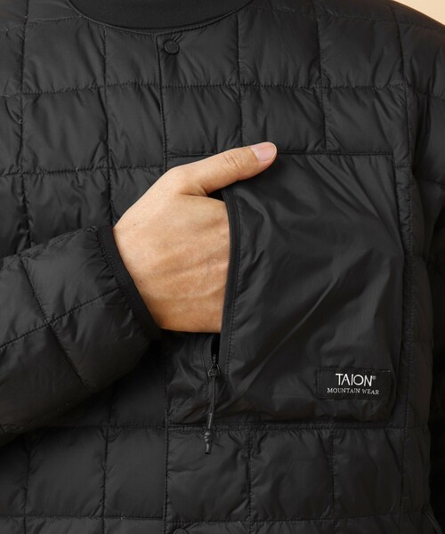 【セール】【TAION/タイオン】マウンテン クルーネック ライトダウンジャケット 24AW（ダウンジャケット/コート）｜TAION（タイオン）