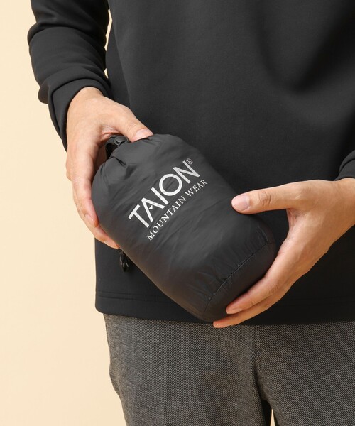 【セール】【TAION/タイオン】マウンテン クルーネック ライトダウンジャケット 24AW（ダウンジャケット/コート）｜TAION（タイオン）