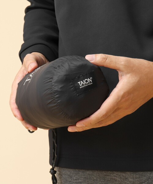 【セール】【TAION/タイオン】マウンテン クルーネック ライトダウンジャケット 24AW（ダウンジャケット/コート）｜TAION（タイオン）