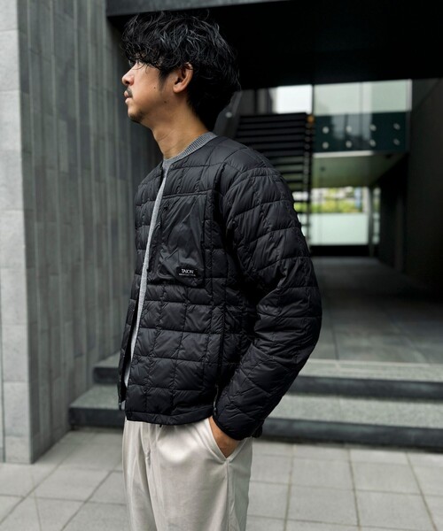 【セール】【TAION/タイオン】マウンテン クルーネック ライトダウンジャケット 24AW（ダウンジャケット/コート）｜TAION（タイオン）