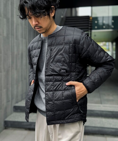 【セール】【TAION/タイオン】マウンテン クルーネック ライトダウンジャケット 24AW（ダウンジャケット/コート）｜TAION（タイオン）