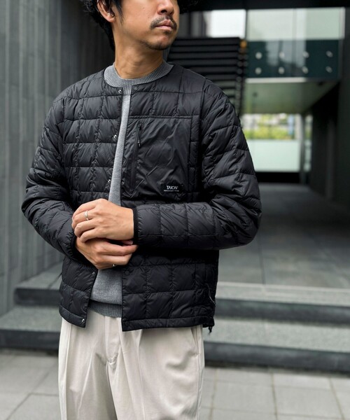 【セール】【TAION/タイオン】マウンテン クルーネック ライトダウンジャケット 24AW（ダウンジャケット/コート）｜TAION（タイオン）