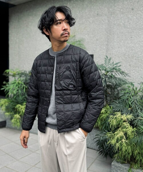 【セール】【TAION/タイオン】マウンテン クルーネック ライトダウンジャケット 24AW（ダウンジャケット/コート）｜TAION（タイオン）