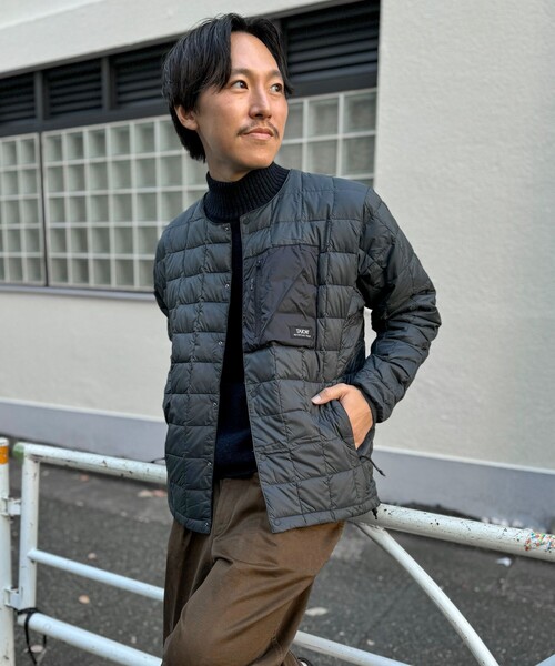 【セール】【TAION/タイオン】マウンテン クルーネック ライトダウンジャケット 24AW（ダウンジャケット/コート）｜TAION（タイオン）