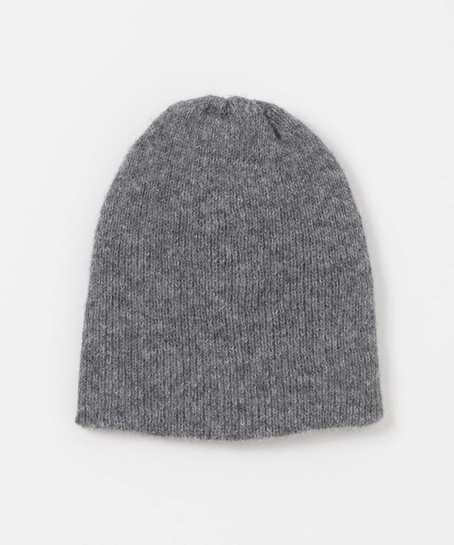 URBAN RESEARCH DOORS（アーバンリサーチドアーズ）の「リブ編みビーニー（ニットキャップ/ビーニー・レディース・ベージュ/チャコールグレー・ONE）」の8枚目の写真