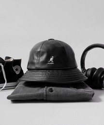 KANGOL（カンゴール）の「KANGOL SMU FAUX LEATHER CASUAL（ハット・メンズ）」