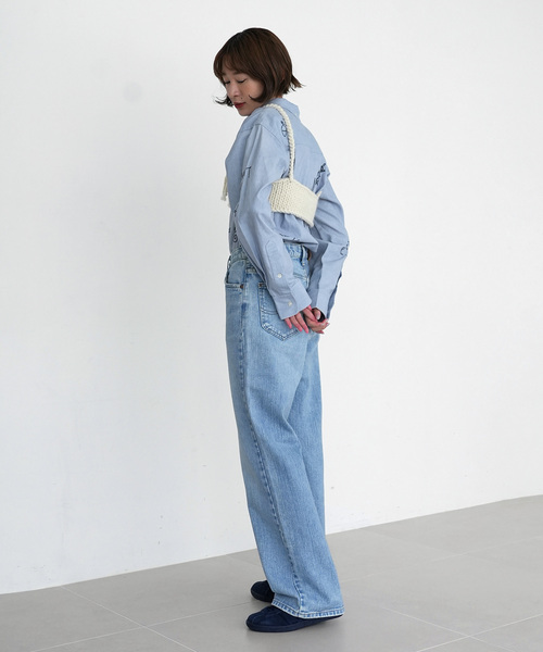 SLOBE citron.(スローブシトロン)の「《WEB限定》SLOBE citron.リボンニットビスチェ(キャミソール・レディース・ホワイト/レッド/ピンク・FREE)」の6枚目の写真