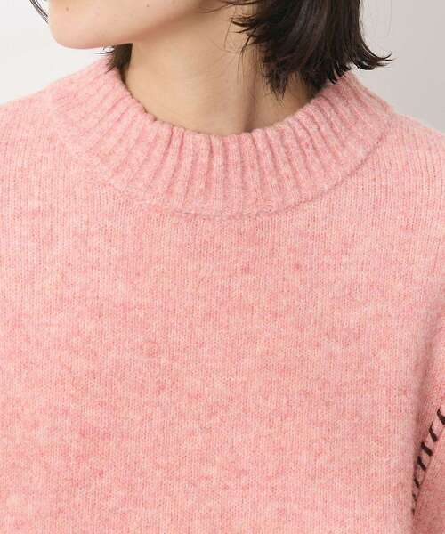 セール】ハンドステッチデザインニットプルオーバー（ニット/セーター