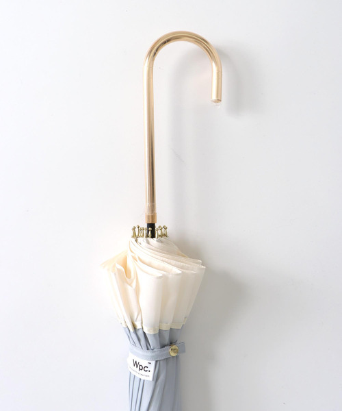 Three Four Time（ｽﾘｰﾌｫｰﾀｲﾑ）の「【wpc】16K PATCHWORK LINEAR（晴雨兼用/耐風）（長傘・レディース・グレー/ベージュ/ブルー・FREE）」の8枚目の写真