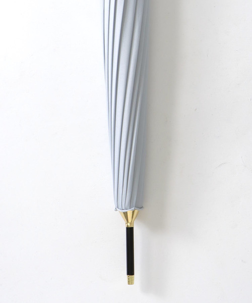 Three Four Time（ｽﾘｰﾌｫｰﾀｲﾑ）の「【wpc】16K PATCHWORK LINEAR（晴雨兼用/耐風）（長傘・レディース・グレー/ベージュ/ブルー・FREE）」の7枚目の写真