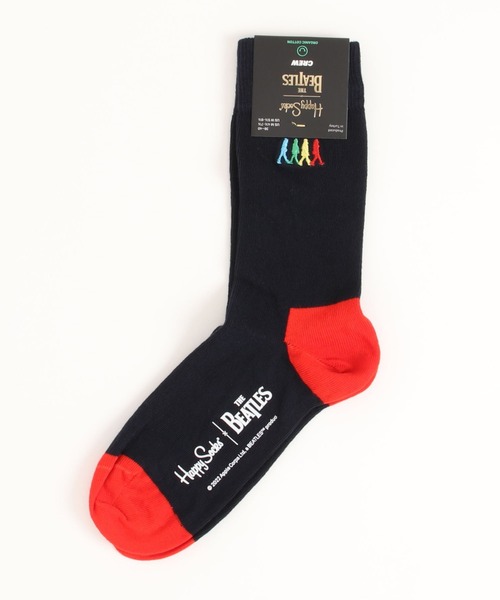 Happy Socks(ハッピーソックス)の「【HAPPY SOCKS】Beatles コラボモデル(ソックス/靴下・レディース・ネイビー/ホワイト/ブルー系その他/ブラック系その他4・MEDIUM/SMALL)」の3枚目の写真