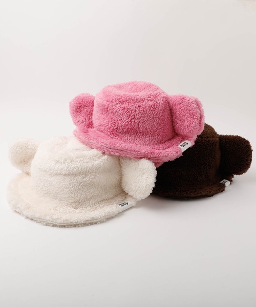 Mielボアシリーズ】くま耳バケットハット（ハット）｜URBAN CHERRY