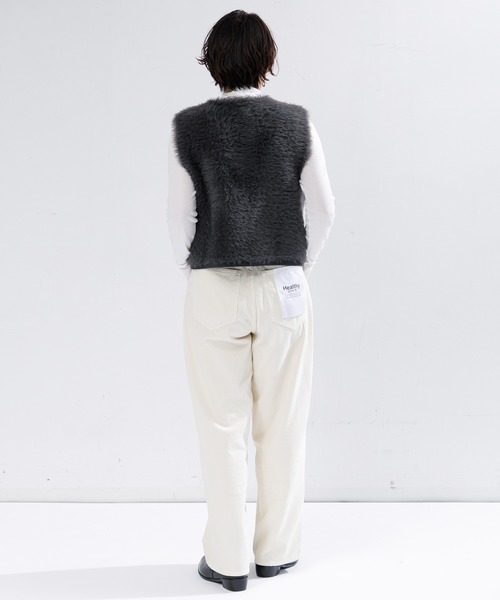 【セール】【WOMEN】フェザーヤーンベスト（ベスト）｜AMERICAN RAG CIE（アメリカンラグシー）