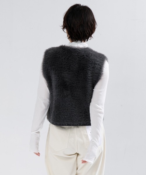 【セール】【WOMEN】フェザーヤーンベスト（ベスト）｜AMERICAN RAG CIE（アメリカンラグシー）