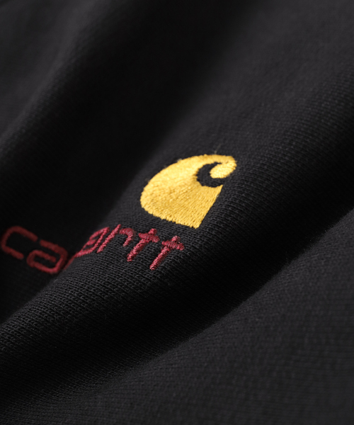 Carhartt WIP(カーハートダブリューアイピー)の「【CARHARTT WIP / カーハート ダブリューアイピー】AMERICAN SCRIPT SWEATSHIRT(スウェット・メンズ・グレー/ブラック・SMALL/MEDIUM)」の4枚目の写真