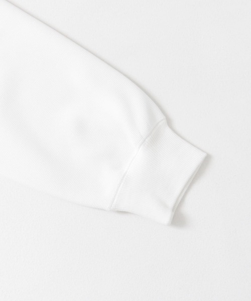 URBAN RESEARCH DOORS（アーバンリサーチドアーズ）の「『XLサイズ/WEB限定』ワッフルフリース クルーネック プルオーバー（Tシャツ/カットソー・メンズ・ホワイト/ブラック/グレー/オリーブ・MEDIUM/LARGE/X-LARGE）」の14枚目の写真