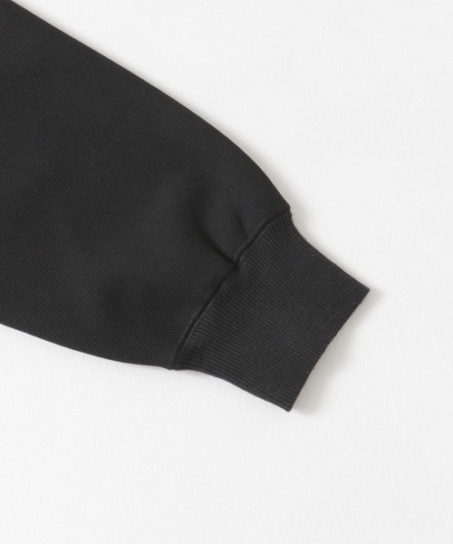 URBAN RESEARCH DOORS（アーバンリサーチドアーズ）の「『XLサイズ/WEB限定』ワッフルフリース クルーネック プルオーバー（Tシャツ/カットソー・メンズ・ホワイト/ブラック/グレー/オリーブ・MEDIUM/LARGE/X-LARGE）」の16枚目の写真