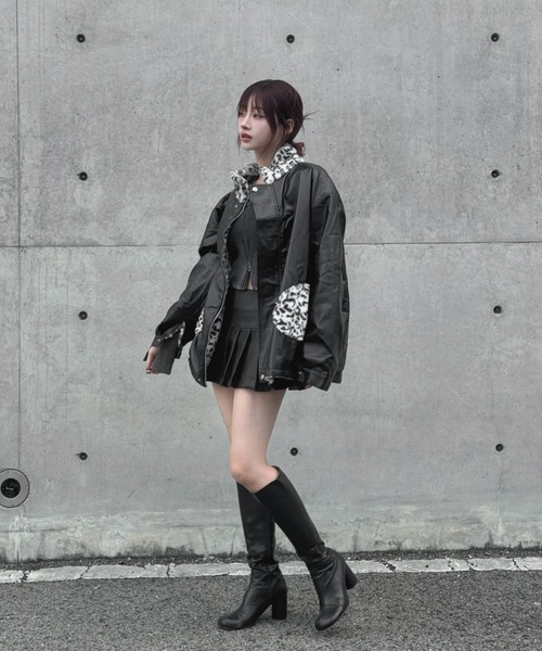 2wayレオパード柄ジャケット（ブルゾン）｜KsG（ケーエスジー）の