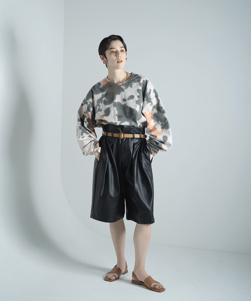 Aphlotus(アプロタス)の「バギーフレア ハーフパンツ(その他パンツ・メンズ・ベージュ系その他/ブラック/オリーブ・SMALL/MEDIUM/LARGE)」の7枚目の写真