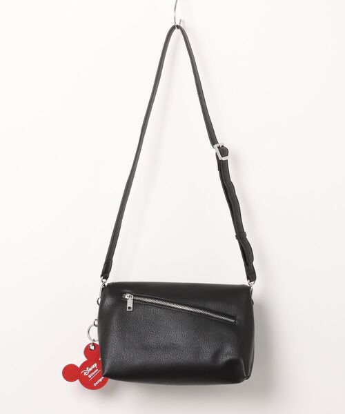 Desigual（デシグアル）の「ミッキーマウスのショルダーバッグ（ボディバッグ/ウエストポーチ・レディース・ブラック・FREE）」の2枚目の写真