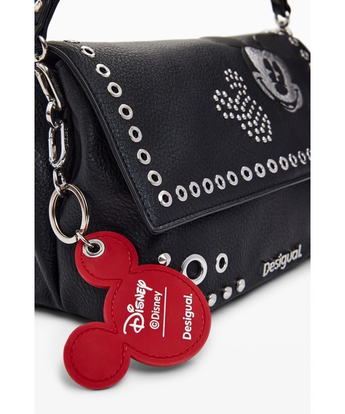Desigual（デシグアル）の「ミッキーマウスのショルダーバッグ（ボディバッグ/ウエストポーチ・レディース・ブラック・FREE）」の8枚目の写真