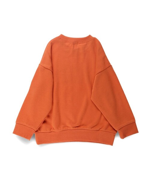 DRC branshes（ディーアールシーブランシェス）の「【DRC/やわらか薄手裏毛】アソートグラフィックトレーナー（スウェット・キッズ・オレンジ/コバルトブルー/パープル/ネイビー/その他1/フューシャピンク/ダークグリーン/チャコールグレー/ホワイト/カラフル/ブルーグレー/ブラック・110/100/90/120/140/130/150/160）」の13枚目の写真