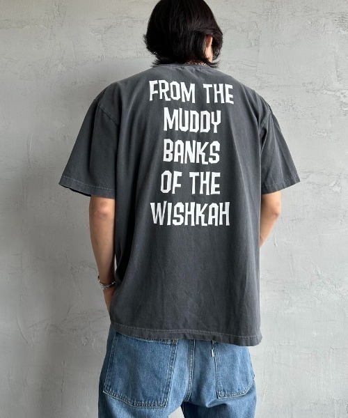 GOOD ROCK SPEED（グッドロックスピード）の「[GOOD ROCK SPEED/グッドロックスピード] 別注 NIRVANA ロックプリントTシャツ(From the Muddy Banks of the Wishkah)（Tシャツ/カットソー・レディース・チャコール・M/L/XL）」の12枚目の写真