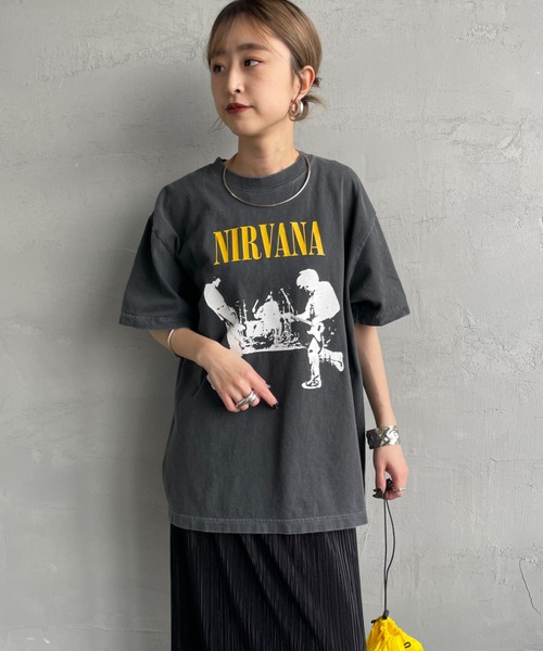 GOOD ROCK SPEED/グッドロックスピード] 別注 NIRVANA ロックプリントT