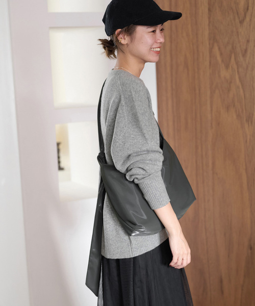 JOURNAL STANDARD relume（ジャーナルスタンダード　レリューム）の「《追加》ハミルトンウールクループルオーバー（ニット/セーター・レディース・グレー/ベージュ/ネイビー・FREE）」の12枚目の写真