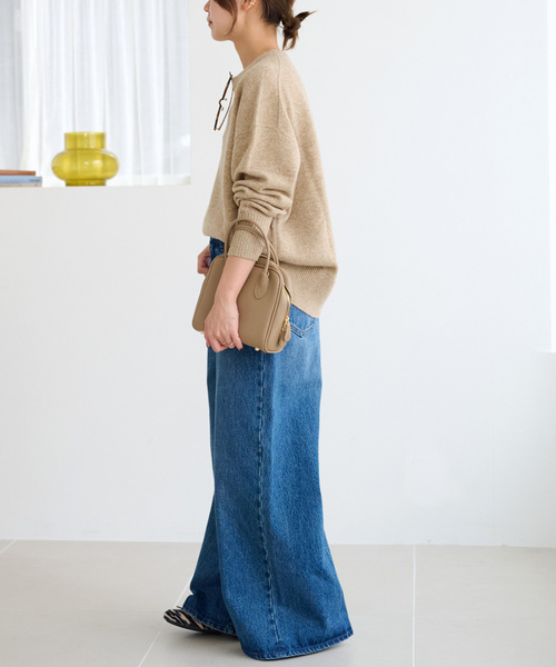 JOURNAL STANDARD relume（ジャーナルスタンダード　レリューム）の「《追加》ハミルトンウールクループルオーバー（ニット/セーター・レディース・グレー/ベージュ/ネイビー・FREE）」の16枚目の写真