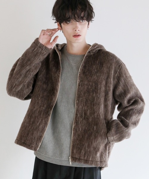 セール】Buyer's Select/ダブルジップシャギーパーカー（パーカー