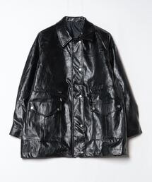 ROYAL FLASH | MITSUKI/ミツキ/PU LEATHER COAT(その他アウター)