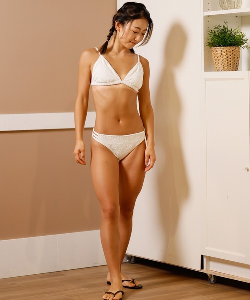 BILLABONG - BILLABONG 三角ビキニ BILLABONG 水着 BILLABONG/ビラボン ボタニカル柄三角ビキニ