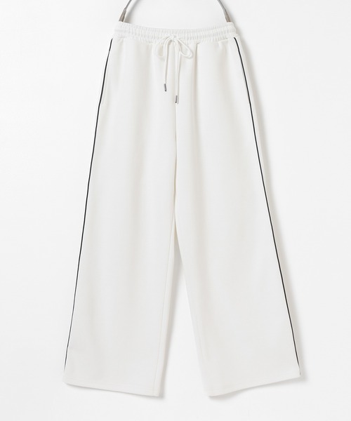 Honeys（ハニーズ）の「トラックパンツ（スウェットパンツ・レディース・杢グレー/ブラック/アイボリー・SS/S/M/L）」の14枚目の写真