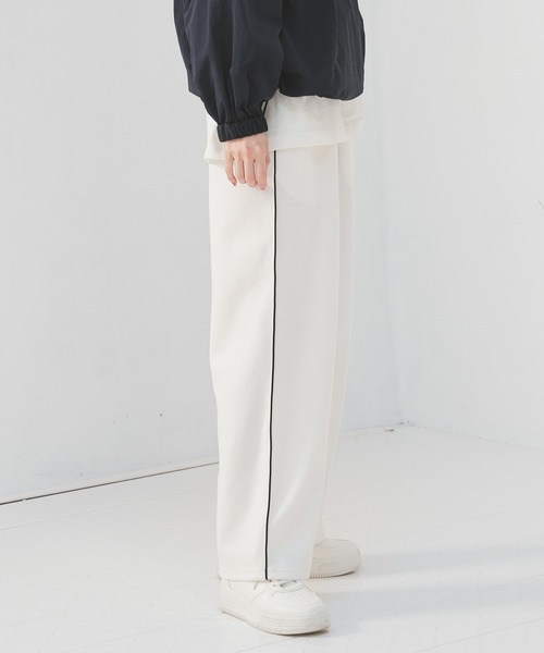 Honeys（ハニーズ）の「トラックパンツ（スウェットパンツ・レディース・杢グレー/ブラック/アイボリー・SS/S/M/L）」の21枚目の写真