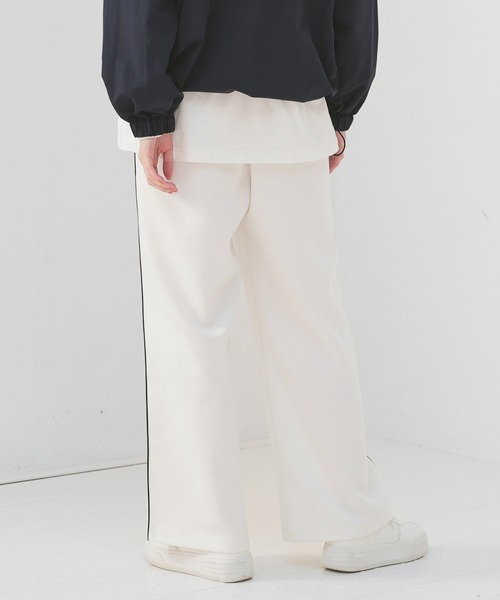 Honeys（ハニーズ）の「トラックパンツ（スウェットパンツ・レディース・杢グレー/ブラック/アイボリー・SS/S/M/L）」の22枚目の写真