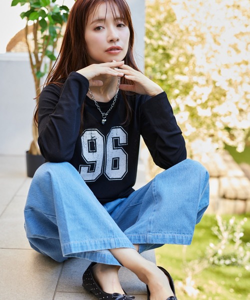 セール】ナンバーロゴシアーロンT 322317（Tシャツ/カットソー