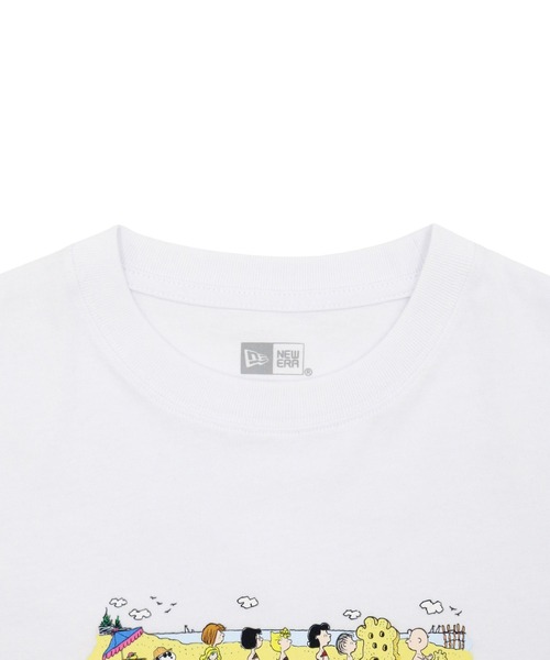 NEW ERA(ニューエラ)の「ニューエラ キッズ 半袖Tシャツ PEANUTSスヌーピーコラボ(Tシャツ/カットソー・キッズ・ブラック/ホワイト・160/150/140/130)」の4枚目の写真