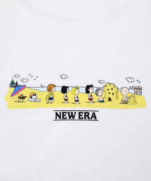 NEW ERA(ニューエラ)の「ニューエラ キッズ 半袖Tシャツ PEANUTSスヌーピーコラボ(Tシャツ/カットソー・キッズ・ブラック/ホワイト・160/150/140/130)」の5枚目の写真
