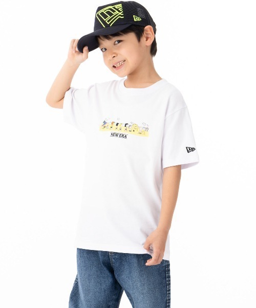 NEW ERA(ニューエラ)の「ニューエラ キッズ 半袖Tシャツ PEANUTSスヌーピーコラボ(Tシャツ/カットソー・キッズ・ブラック/ホワイト・160/150/140/130)」の19枚目の写真