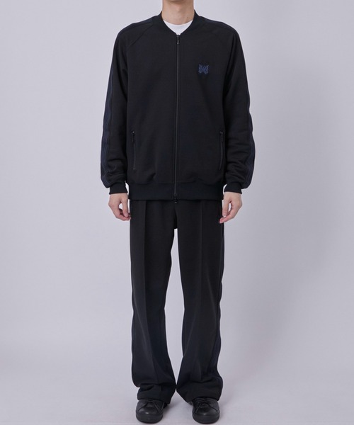 Needles(ニードルス)の「【NEEDLES/ニードルズ】〈別注〉 Track Rib Jacket - Polatec Air(その他アウター・メンズ・ブラック・SMALL/MEDIUM/LARGE)」の3枚目の写真
