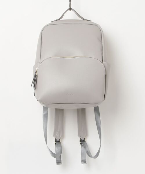 Legato Largo（レガートラルゴ）の「Legato Largo たすかるっかばんリュック（バックパック/リュック・レディース・アイボリー/グレイッシュベージュ/ライトグレー/ブラック/モカ・FREE）」の13枚目の写真