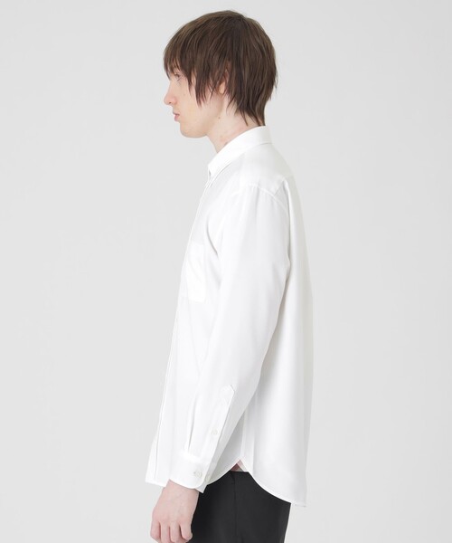 BLACK LABEL CRESTBRIDGE（ブラックレーベル・クレストブリッジ）の「スマートテックオックスボタンダウンシャツ（シャツ/ブラウス・メンズ・ネイビー/ブラック/オフホワイト・M/L/S/XL）」の5枚目の写真