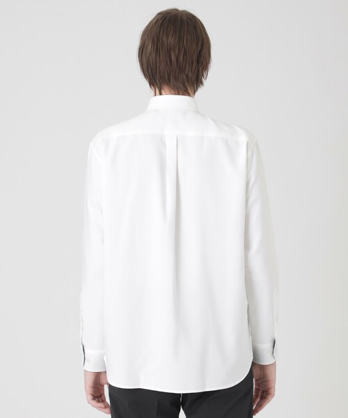 BLACK LABEL CRESTBRIDGE（ブラックレーベル・クレストブリッジ）の「スマートテックオックスボタンダウンシャツ（シャツ/ブラウス・メンズ・ネイビー/ブラック/オフホワイト・M/L/S/XL）」の6枚目の写真