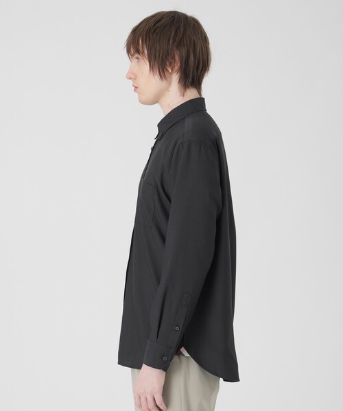 BLACK LABEL CRESTBRIDGE（ブラックレーベル・クレストブリッジ）の「スマートテックオックスボタンダウンシャツ（シャツ/ブラウス・メンズ・ネイビー/ブラック/オフホワイト・M/L/S/XL）」の11枚目の写真