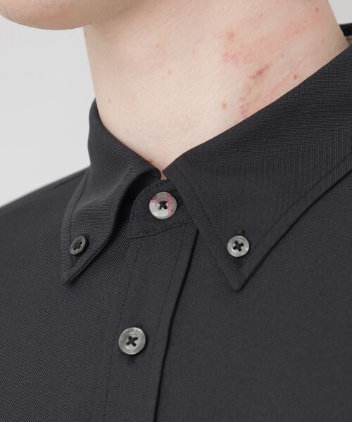 BLACK LABEL CRESTBRIDGE（ブラックレーベル・クレストブリッジ）の「スマートテックオックスボタンダウンシャツ（シャツ/ブラウス・メンズ・ネイビー/ブラック/オフホワイト・M/L/S/XL）」の13枚目の写真