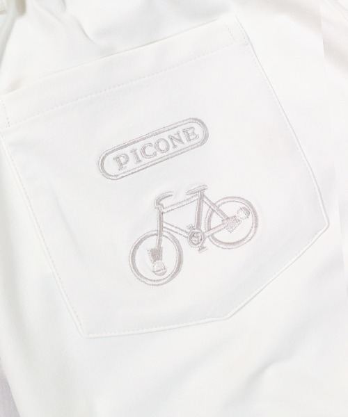 Picone CLUB(ピッコーネクラブ)の「バックポケット刺繍パンツ(その他パンツ・レディース・ライトパープル/ベージュ/ブラック/ホワイト・LL/M/L)」の16枚目の写真
