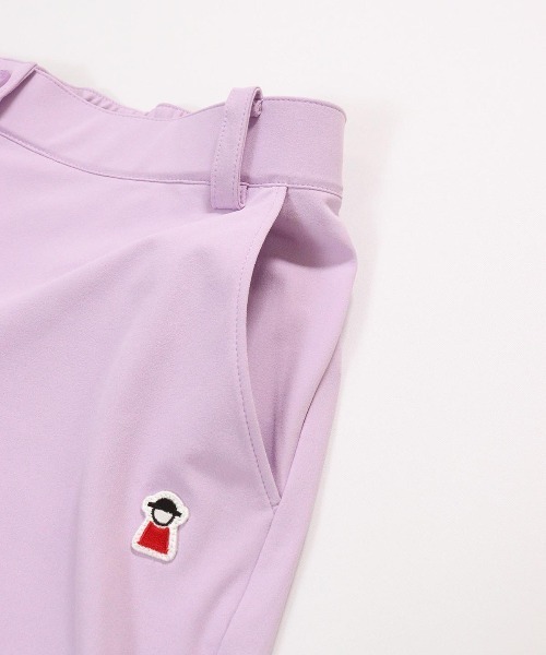 Picone CLUB(ピッコーネクラブ)の「バックポケット刺繍パンツ(その他パンツ・レディース・ライトパープル/ベージュ/ブラック/ホワイト・LL/M/L)」の9枚目の写真