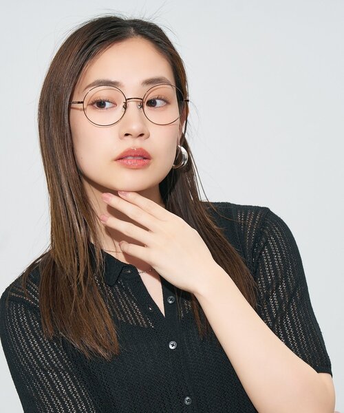 セール】ラウンド型 メガネ｜丸型メガネ｜チタン｜軽量｜メタル