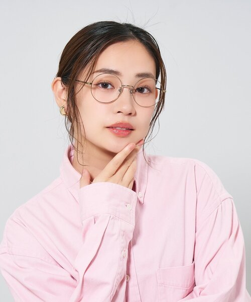 セール】ラウンド型 メガネ｜丸型メガネ｜チタン｜軽量｜メタル